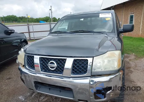 2007 Nissan Titan Se z USA, uszkodzony, nr VIN 1N6AA06A17N239097